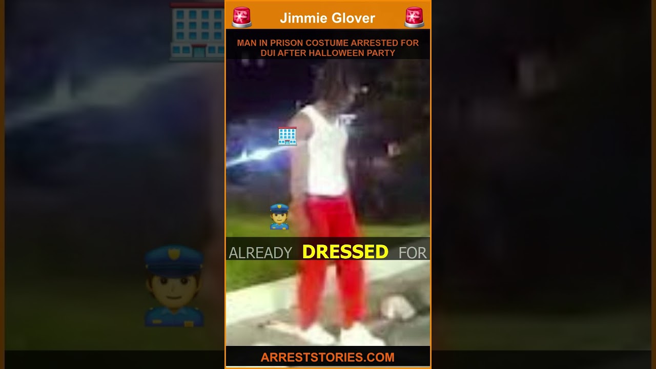MAN IN PRISON COSTUME ARRESTED FOR DUI AFTER HALLOWEEN PARTY