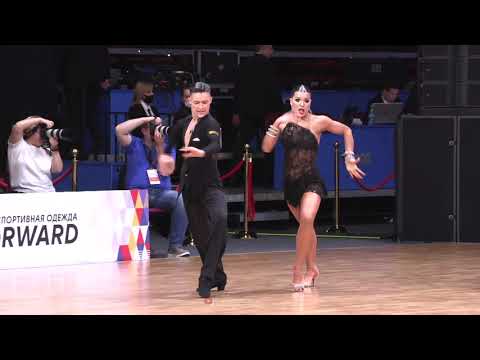Cha Cha Cha | Zhuravlev Danila - Titkova Daria | 1/8 Russian Championship Youth Latin 2020