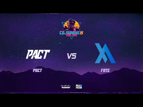 PACT vs FATE - CS_Summit Qualifier - map3 - de_train [sleepsomewhile]