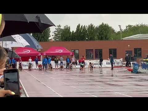 Bk cad/schol cad heren reeks 100m finn