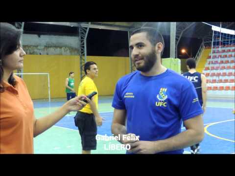 Vôlei masculino da UFC vai à Sergipe para disputar o JUBs 2014