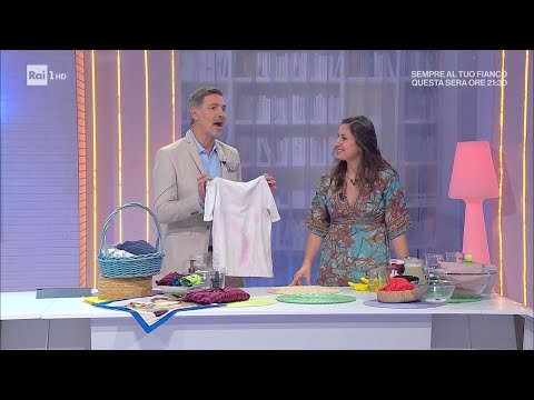 Laundry Mistakes. Tips for Fixing Them - Lucia Cuffaro, Unomattina in Famiglia eco-column on Rai1