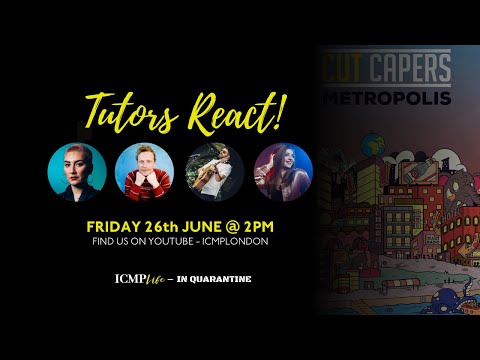 Music Tutors React - Cut Capers, Get Movin' (feet don't fail me now)