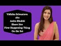 Vidisha Srivastava As Anita Bhabhi Share Her First Thing On Set Bhabhiji Ghar Par Hai Telly Glam