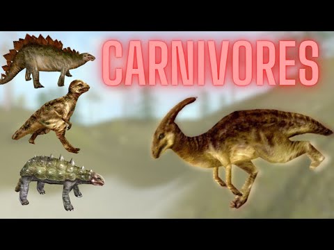 Carnivores | Hunting Para And Ankylo,stego,and Pachy