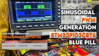 Download the video "Sinusoidal PWM Generation on STM32 Board || SPWM on STM32F103C8T6 || STM32 Cube IDE || Blue Pill"