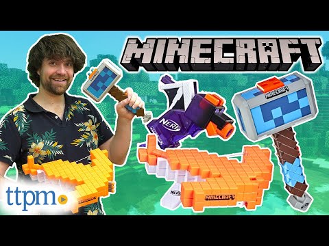 NERF Minecraft Šautuvas PILLAGER´S CROSSBOW video