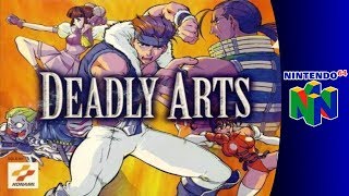 Nintendo 64 Longplay:  Deadly Arts / G.A.S.P!! Fighters' NEXTream