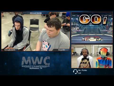 MWC 2016 - Googlyeyed (Marth) vs Beguiler (Metaknight) - Project M Winners Semis