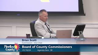Board of County Commissioners  Regular Meeting and Public Hearing 1-16-24