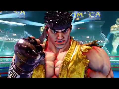 Street Fighter V Arcade Edition: Gold 2018 CPT Colors