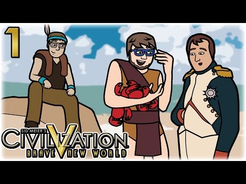 Civilization 5: Multiplayer | Part 1 | Up and Away | Let's Play Civ V Multiplayer Gameplay