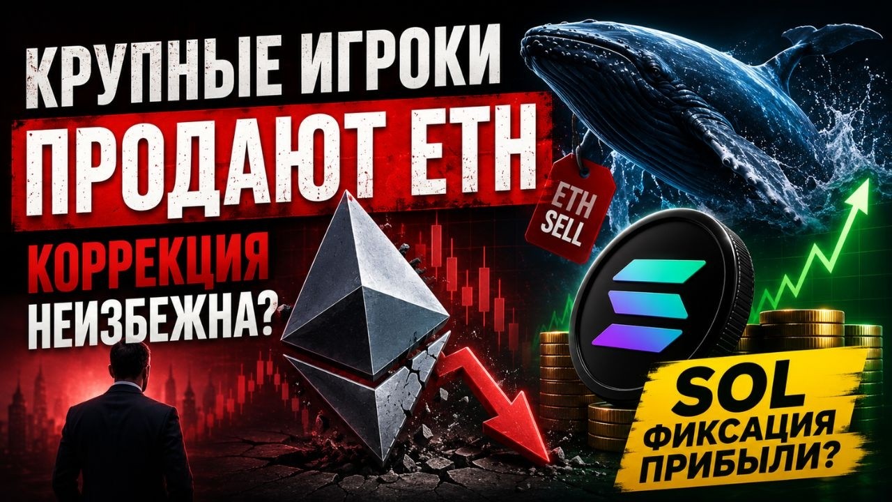 ПРОДАЖИ ПО ETH И ФИКСАЦИЯ ПРИБЫЛИ ПО SOL!