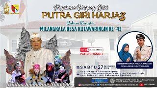 Download lagu 🔴Live Pagelaran Wayang Golek Putra Giriharja3 [PGH3] H. Dadan Sunandar S - Cimareme, Kutawaringin mp3