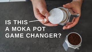 Can a Simple Paper Filter Make Your Moka Pot Coffee Better?