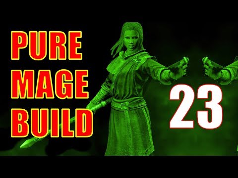 Skyrim Pure Mage Walkthrough NO WEAPONS NO ARMOR #23 - Enchanting Up to 80, New Alchemy Gear