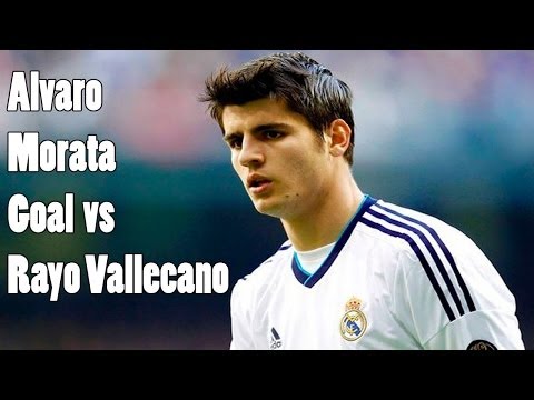 Alvaro Morata Fantastic Goal ~ Real Madrid vs Rayo Vallecano 5 0  29 03 2014  HD