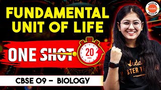 Fundamental Unit of Life One Shot in 20 Mins | Class 9th Science Chapter-5 | Vedantu Class 9