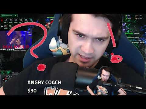 Starcraft 2 ANGRY COACH (DOUBLE PRICE) - WHAT THE F*** IS THAT BUILD?! THATS NOT CHEESE