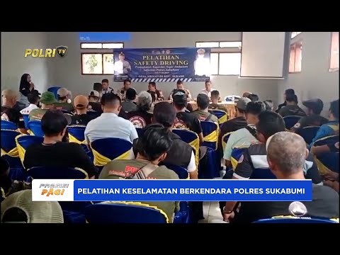 SATLANTAS POLRES SUKABUMI MENGGELAR PELATIHAN KESELAMATAN BERKENDARA