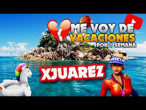 ME VOY 1 SEMANA DE VACACIONES!!!