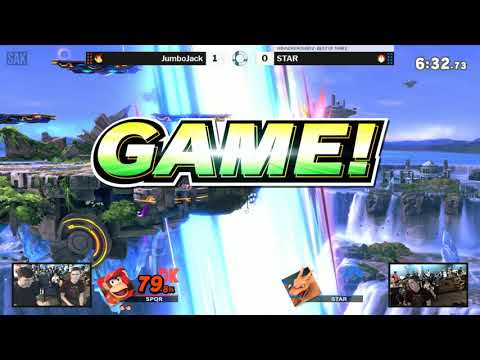 Sink or Swim 143 SSBU WR2 - JumboJack (Diddy Kong) vs STAR (Pokemon Trainer)
