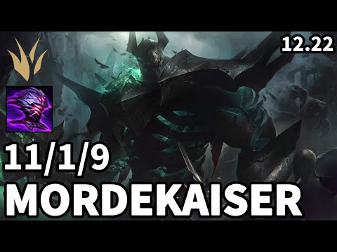 Mordekaiser Jungle vs Graves - KR Master | Patch 12.22
