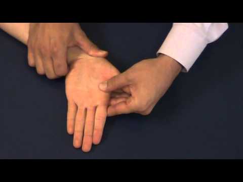 Watson's Scaphoid Test