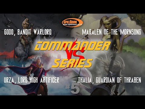 Thalia vs. Urza vs. Maralen vs. Godo - Commander Series 5 - SpielRaum [DE]