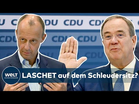 UNION im STRESSTEST: Merz kritisiert CDU - Schlechte Umfragewerte für ARMIN LASCHET