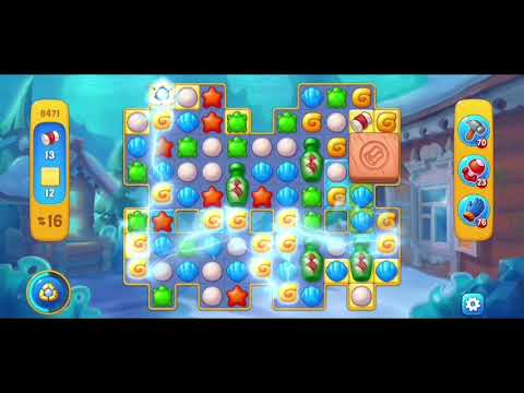 Fishdom 8471 Hard Level - NO 💣🧨💥 @dvaushka