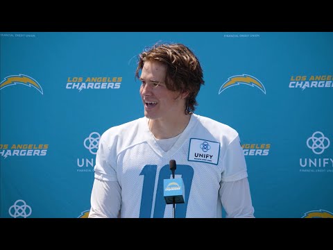 Justin Herbert On Contract Extension | LA Chargers - YouTube