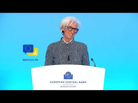 Video Thumbnail: Christine Lagarde: ECB Holds Rates, “Calm & Determined” Amid Global Crisis!
