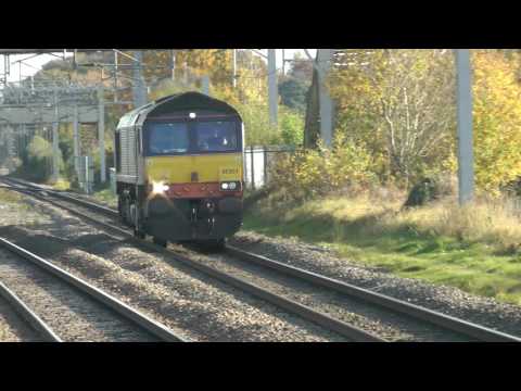 66304,nb Crewe  DRS Carlisle lightengine throu P3,Acton Bridge 2,11,16