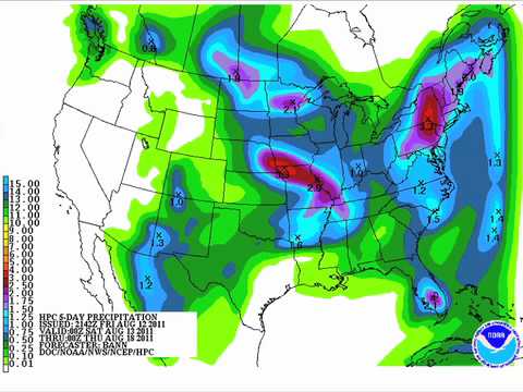 August 13 Weather Xtreme Video