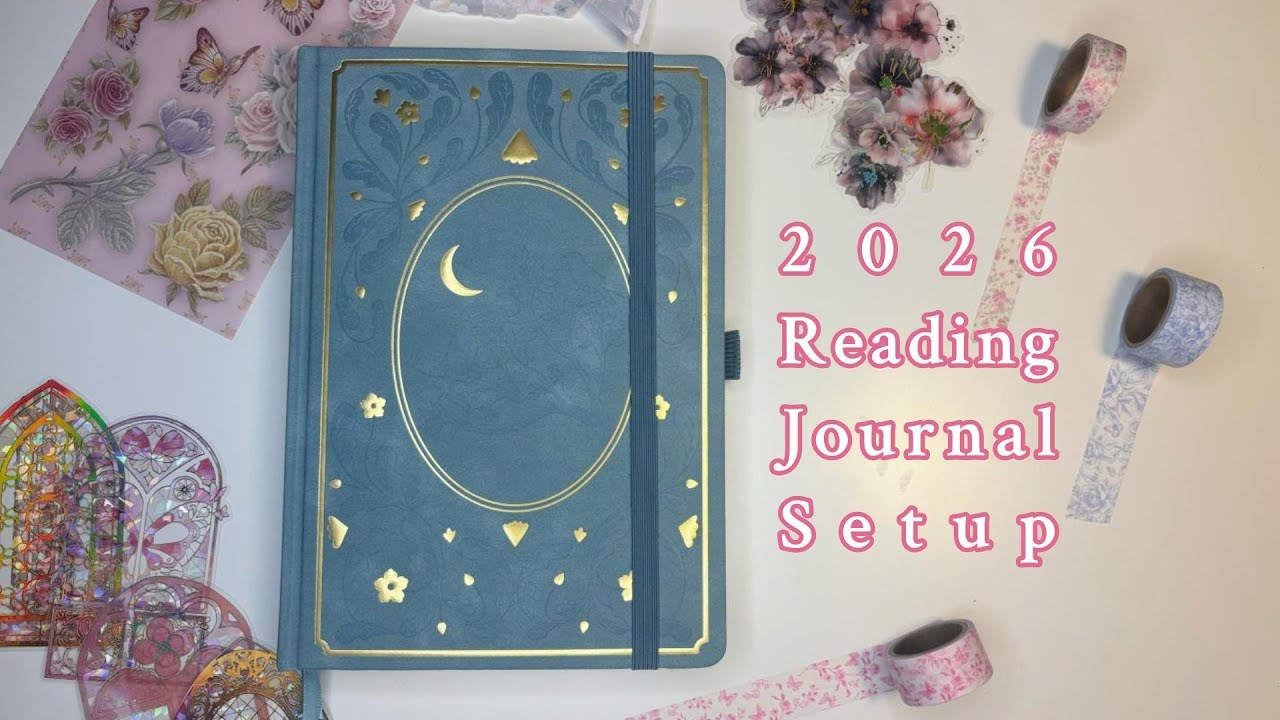 2026 B5 Reading Journal Setup + January Setup
