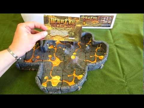 Dwarven Forge - Den of Evil Hellscape 1 Set - Hands on Review - Dungeon ideas & set-up options