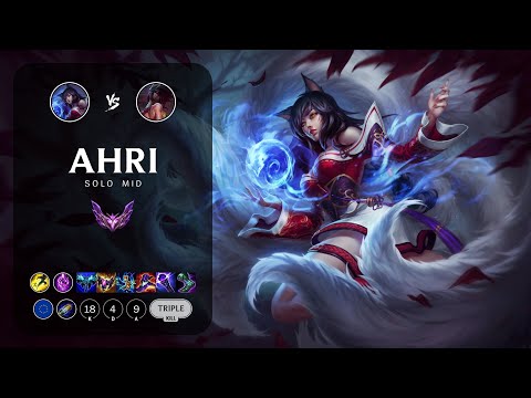 Ahri Mid vs Akali - EUW Master Patch 13.11