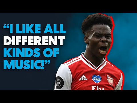 Arsenal's Bukayo Saka is a SECRET Musicals Fan! | The Last 5 | Prime Video Sport