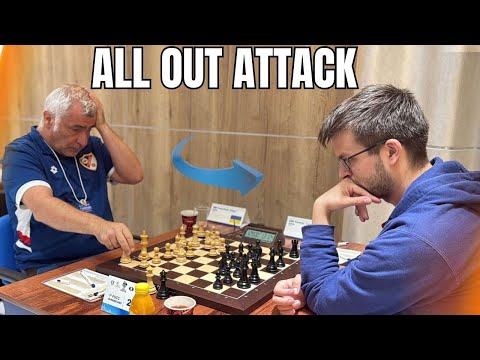 When you go all out to attack Ivanchuk's King