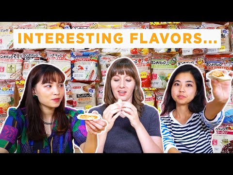 Taste Testing 20 of the UNHEALTHIEST Japanese Sandwiches...(Convenient Lunch Option)