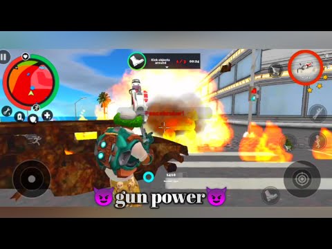 vegas crime simulator 2 game . 🤡joker ka  gun power🤡 . naxeex game