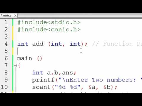 Introduction of Turbo C in Hindi