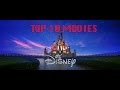 My Top 10 Disney Movies