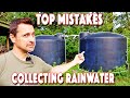Rain Water Harvesting System Top Mistakes! Don't Make These!