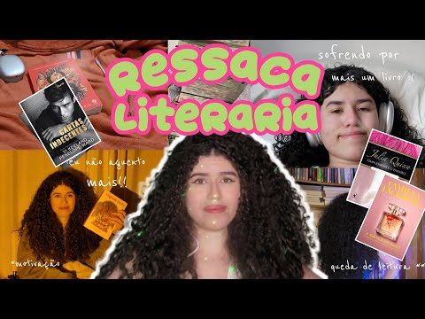 Saia da Ressaca Literária Comigo! 📖 |  Vlog De Leitura |