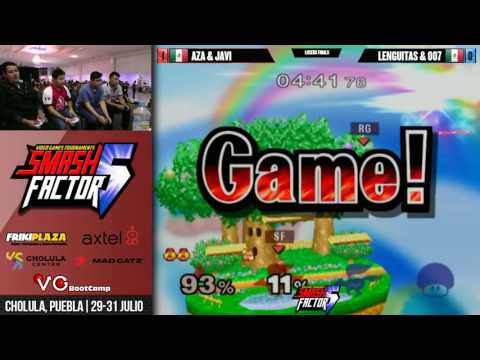 SF5 SSBM Doubles - Aza & Javi Vs. 007 & Lenguitas - Smash Melee Losers Finals