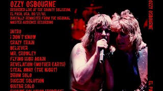 OZZY/RANDY (1981.06.21) El Paso, TX @County Coliseum [audio]