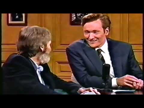Levon Helm on "Late Night Conan O'Brien" - 11/1/93