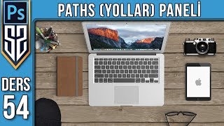 54: Photoshop Paths (Yollar) Penceresi Nasıl Kullanılır | Dekupe Yapma | Photoshop Dersleri